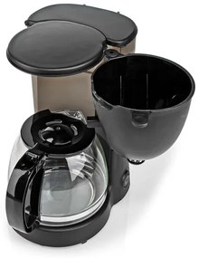 Nedis KACM150EBK - 1,25 l-es csepegtetős kávéfőző hőmegtartó funkcióval