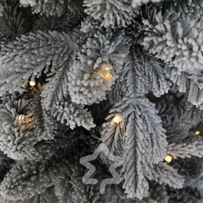 Feh&amp;eacute;r Lucfenyő 350 LED 180 cm