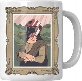 Mona Lisa bögre bukósisakban Ajándék Művészet Rajongóknak Ajándék 18-99