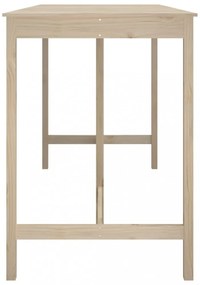 tömör fenyőfa bárasztal 180 x 80 x 110 cm