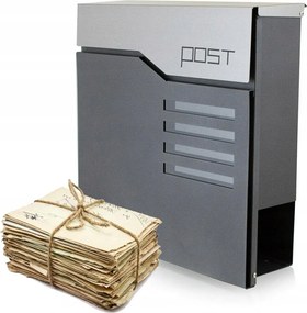 Modern Postaláda Újság Levelekhez Divatos Design