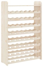 tömör fenyőfa bortartó állvány tetővel 72,5 x 25 x 111,5 cm