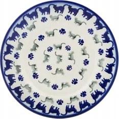 Tányér 19,5 cm Ceramika Bolesławiec 2 féle