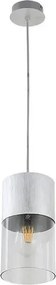 Rabalux zelkova beltéri függeszték e27 ip20 súrolt aluminium