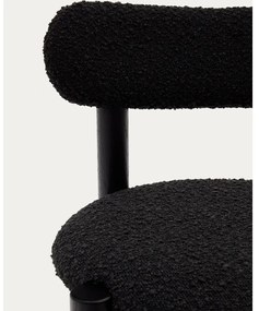 Fekete étkezőszék szett 2 db-os Nebai – Kave Home