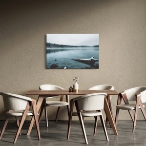 Kép - jeges északi tó (90x60 cm)
