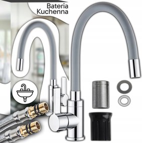 Konyhai Csaptelep Mosogató Csaptelep Konyhai Flexibilis Forgó Kifolyócső