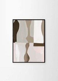 Poszter 50x70 cm Pastels en Forme – Anna Johansson – The Poster Club