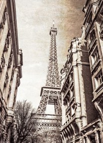 Poszter 20,5x28,4cm Eiffel-torony, Assaf Frank