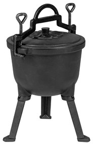 Öntöttvas edény lábakkal 5 literes zománcozott