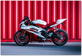 Poszterek 155x105 Fehér-piros Yamaha