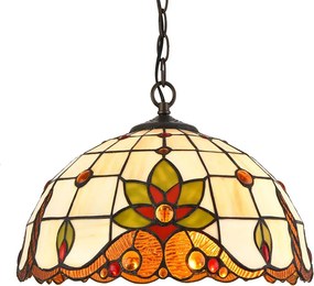 Prezent TIFFANY XVII. 220 Függőlámpa 2x60W/E27 IP20
