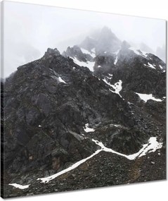 Vászonkép 50x50 Kúszó köd csúcs