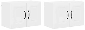 Fali konyhaszekrény 2 pcs Magas Fényű Fehér 60 x 31 x 40 cm