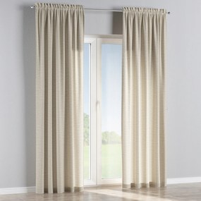 Dekoria Csatornafüggöny frufruval 1 db 130x260cm barna árnyalatok