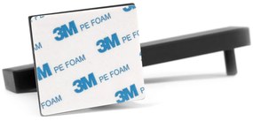 Falra szerelhető wc papír tartó Black Mat 392599