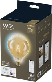 LED Dimmelhető izzó VINTAGE G125 E27/6,7W/230V 2000-5000K CRI 90 Wi-Fi - WiZ