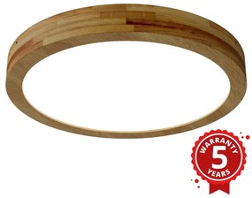 APLED - LED Mennyezeti lámpa RONDO LED/48W/230V á. 50 cm tölgy