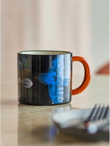 Fekete-bézs kerámia bögre szett 2 db-os 300 ml Maricala – Bloomingville