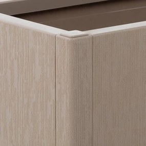 vidaXL barna polipropilén rácsos kerti ültetőláda 80 x 36 x 140 cm