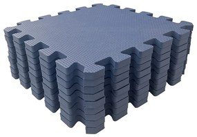 Puzzle habszivacs játszószőnyeg Blue 90x90 cm