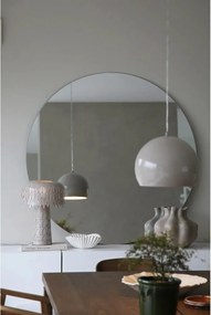 Szürkésbézs asztali lámpa fém búrával (magasság 38 cm) Verbera – Markslöjd