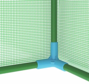 0,5 m²-es acélvázas melegház 1 x 0,5 x 1,9 m