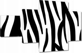 Vászonkép 130x80 Zebra csíkok