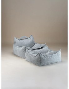 Mentazöld kordbársony gyerek babzsákfotel Chair – Wigiwama