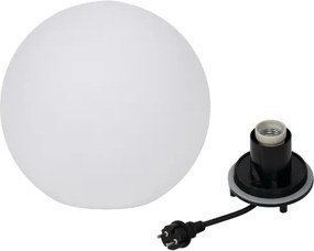Kanlux 45931 - Kültéri lámpa STONO 1xE27/20W/230V Ø 30 cm IP65 fehér