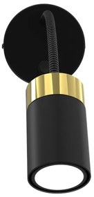 Rugalmas lámpa JOKER 1xGU10/8W/230V fekete/arany