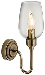 Endon 107792 - Fali lámpa STOURTON 1xE14/6W/230V réz