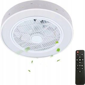 Mennyezeti Ventilátor Led Lámpával Modern 3 sebességes időzítő fehér