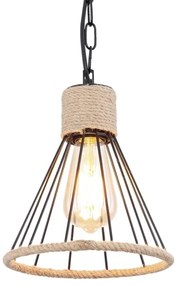 Globo 15676H - Csillár láncon HALIA 1xE27/60W/230V