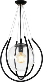 ALDEX 871G1-K FROM BLACK Modern Függesztett Lámpa Fekete E27 IP20