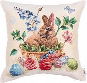 Párnahuzat 45x45 gobelin húsvéti dekoratív kézzel szőtt