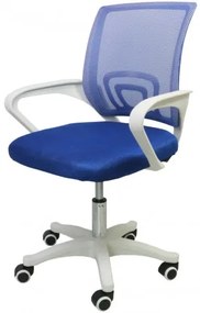 IRODAI SZÉK ERGONOMIC, KÉK - FEHÉR KO03