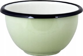 Zománcozott Tál 400ml zöld konyhai zománcozott gyümölcstál 11cm