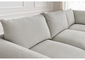 Világosszürke sarokkanapé Ernest – Bobochic Paris