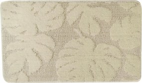 Fürdőszobai szőnyeg Plant 50x80 cm bézs