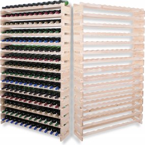 180 palackos állvány bortartó állvány moduláris 15x12 építs úgy, mint egy kattanó építőkockát