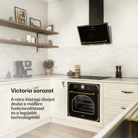 Klarstein Viktoria ferde páraelszívó 90 cm légáram 336 m³/h