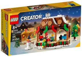 LEGO Seasonal Karácsonyi vásár stand (40602)