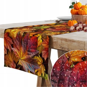 Futópad Abrosz Őszi Sima Matt 40x180 Asztalra Őszi Levelek 462