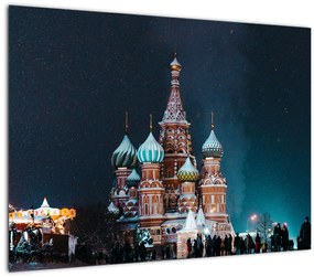 Szerkezet képe Oroszországban (üvegen) (70x50 cm)