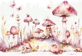 Fotótapéta - Rózsaszín tündér (147x102 cm)