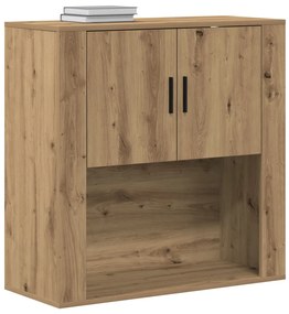Fali Szekrény Mesteri Tölgy 80x33x80 cm Forgácslap