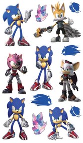 Sonic 3D matricák, 8 x 14 cm