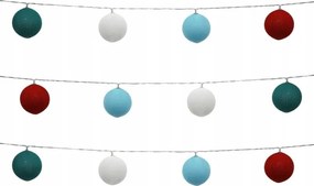 Fényfüzér Goodhome 22 cm elemes többszínű