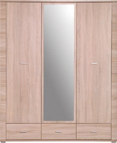 Tükrös szekrény typ 2, sonoma tölgy, GRAND